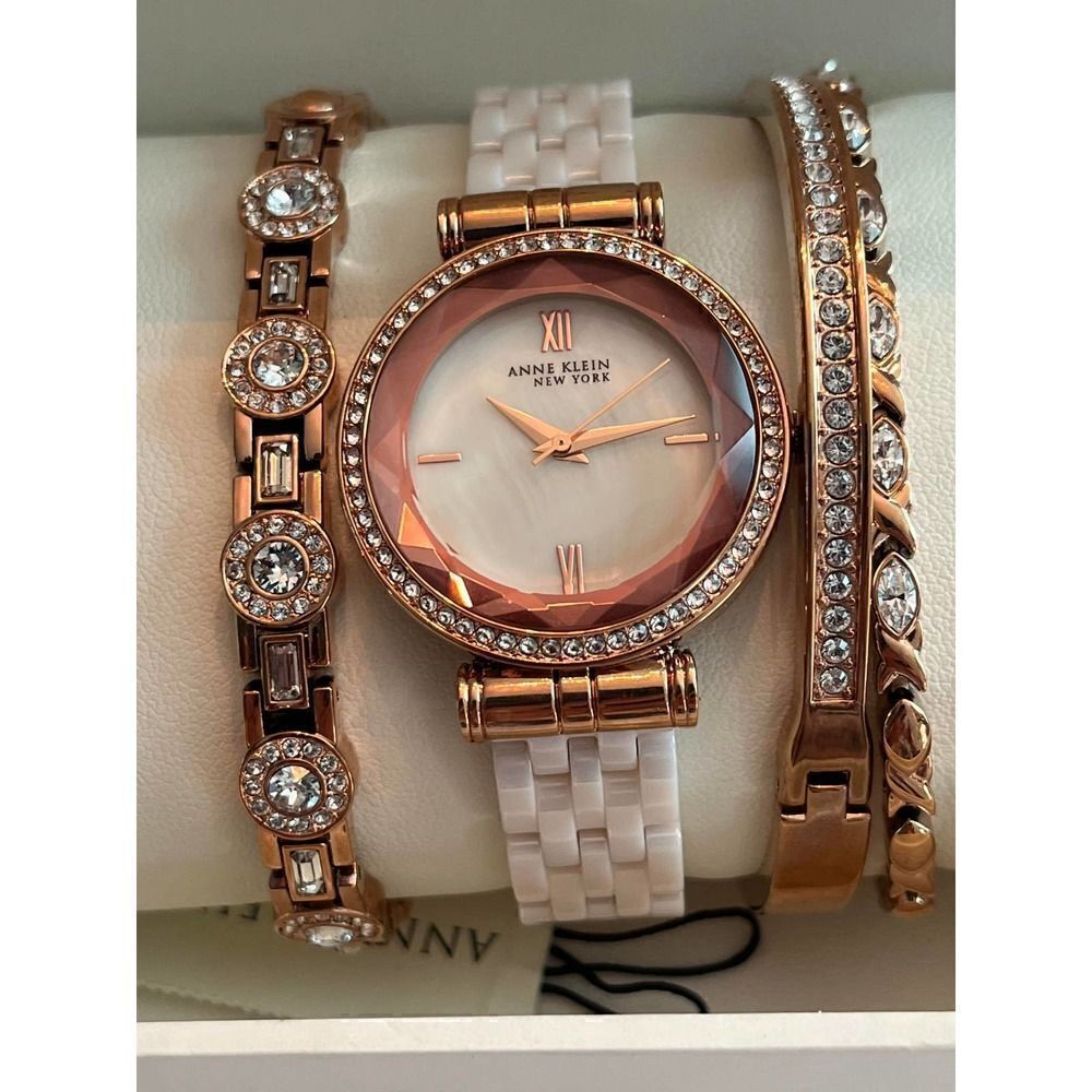 Anne Klein NY Watch/Bracelet Set NWT